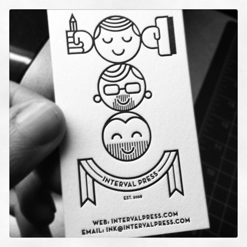 Brain Bucket #business card #black and white #silk screen #instagram #letter press