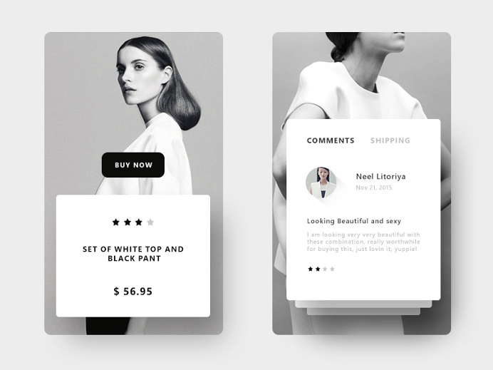 Detail + Comments section by Prakhar Neel Sharma