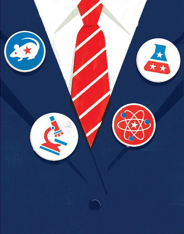 Scientific American | Vote for science #illustration