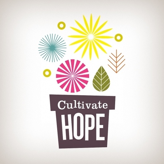 Cultivate Hope « The Tenfold Collective Blog #leaf #design #tenfold #logo #flowers