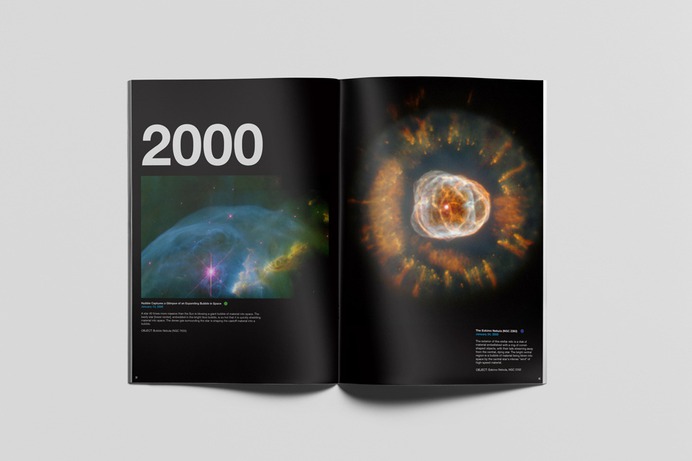 Hubble 25 Years On Book Design &ndash; Deivid Cole