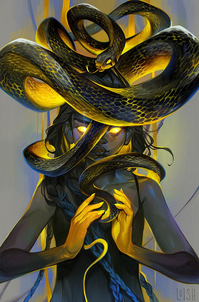 serpent by loish