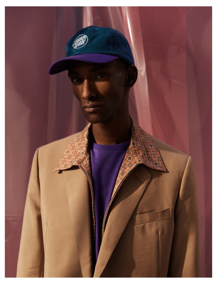 Myles Dominique Mixes Bold Styles for Avant Garde Magazine