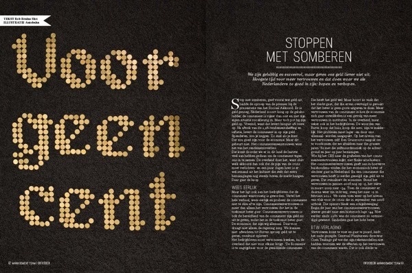 Typographic iIllustration / Management Team #objects #typography
