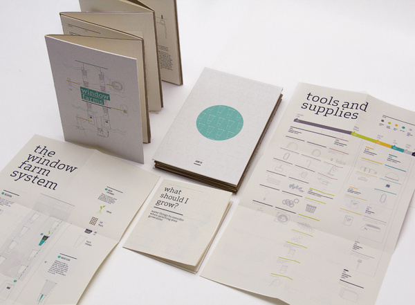 Window Farms: Information Design Book on Behance #infographic #binding #guide