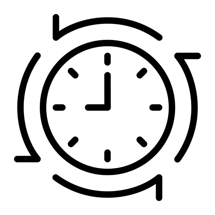 See more icon inspiration related to clock, watch, time, organization, time and date, estimate, planning, schedule, configuration, tool and arrows on Flaticon.