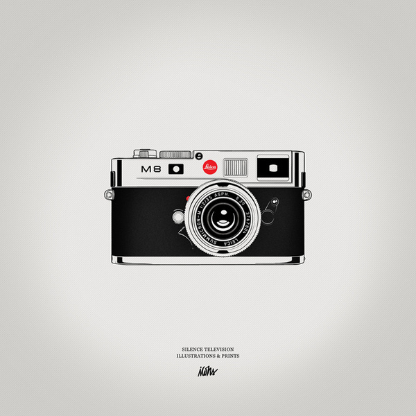 Icons, by Silence Television #inspiration #creative #camera #design #graphic #retro #illustration #leica