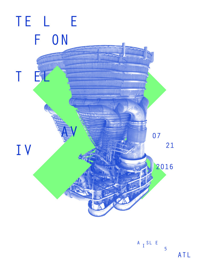 Telefon Tel Aviv #concertposter #telefontelaviv #poster #concert #show
