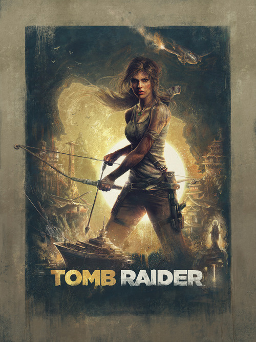 "Tomb Raider" by Sam Spratt #illustration #color #art