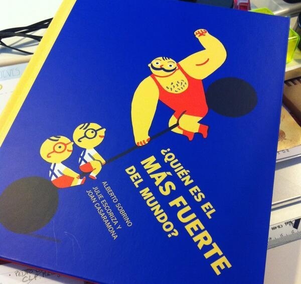 View image on Twitter #strongman #book #cover #illustration #boys
