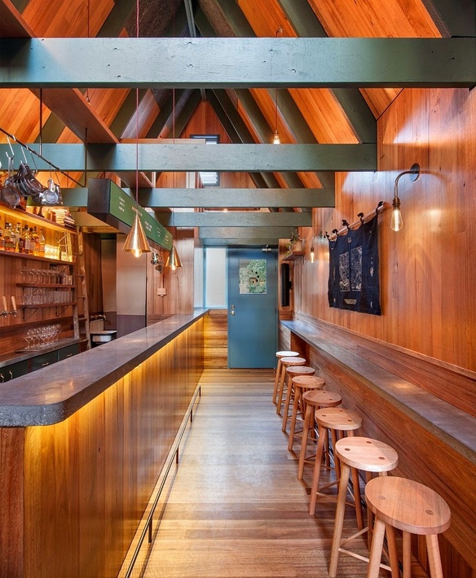 Pink Moon Saloon is Designed and Built in Traditional 'Hut' Style