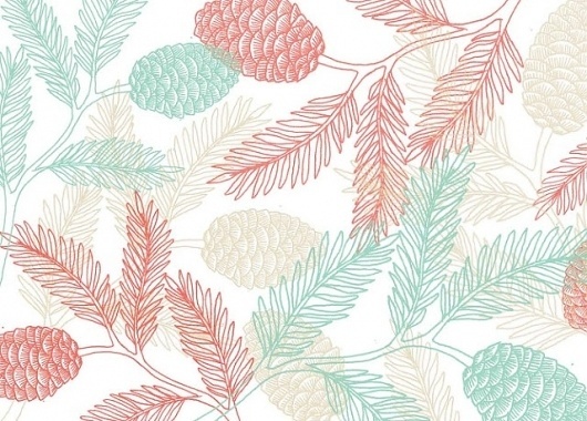 Good design makes me happy: Christina Hart #natural #pattern #floral