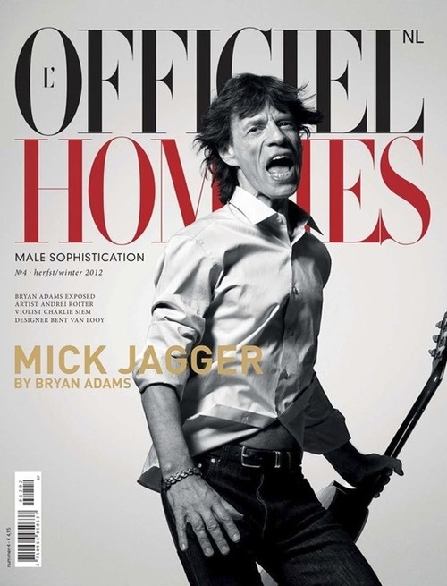 Mick Jagger #cover #man #jagger #magazine