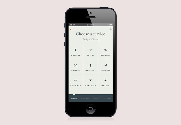 Beautified by Lotta Nieminen #ux #ui #mobile #logo #typography
