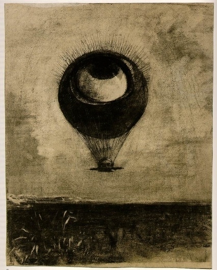 Ballard 2 - Redon.jpg 832×1033 pixels #illustration #redon #drawing #painting