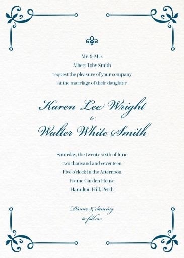 Vintage Cobalt - Wedding Invitations #paperlust #weddinginvitation #weddinginspiration #design #paper #card #print #letterpress #digitalcar