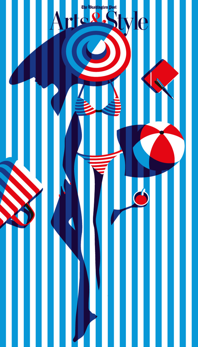 WASHINGTON POST - Malika Favre #illustration #favre #malika