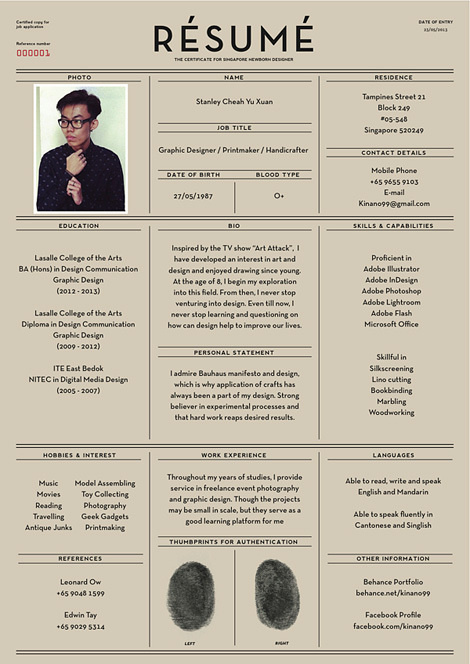 Résumé #resume
