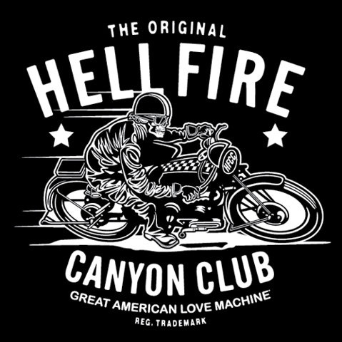 FFFFOUND! | Love Machine Presents: Hell Fire Canyon Club : The Butcher's Block #logo #skull