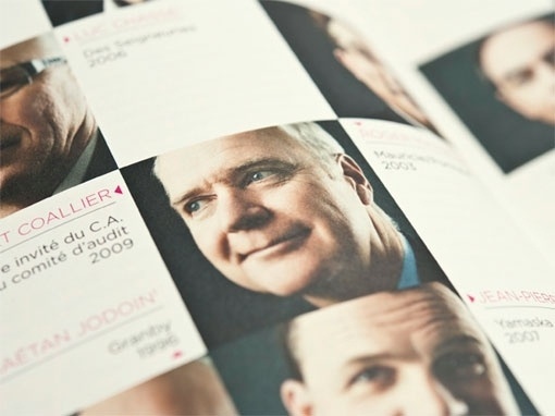 design work life » lg2boutique: Agropur Annual Report #print