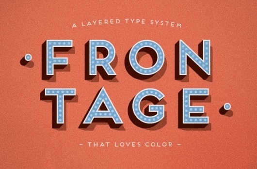 Frontage Typeface +freefont on the Behance Network #font #free #type #frontage #typography