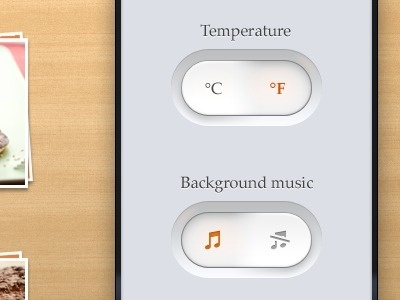 Dribbble - Quick Setting Toggles by Max Rudberg #ux #ui #website #web #buttons