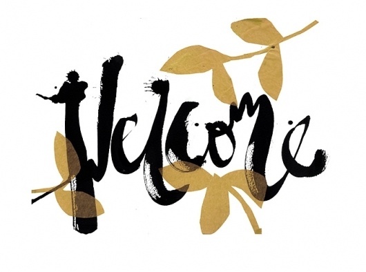 Handwritten : Stina Persson #type #paint