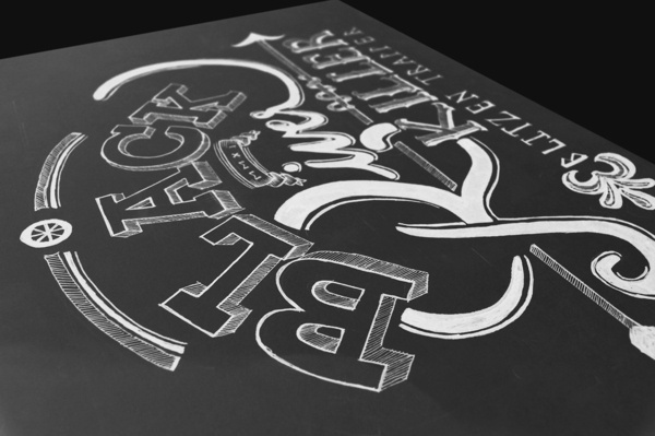 Black River Killer Lettering on Behance #lettering #killer #river #black