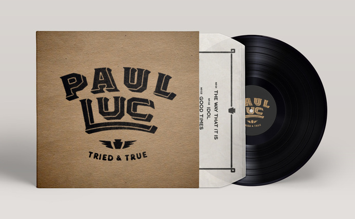 PAUL LUC - HASSINGER CR8TIVE #record #vinyl #album #logo