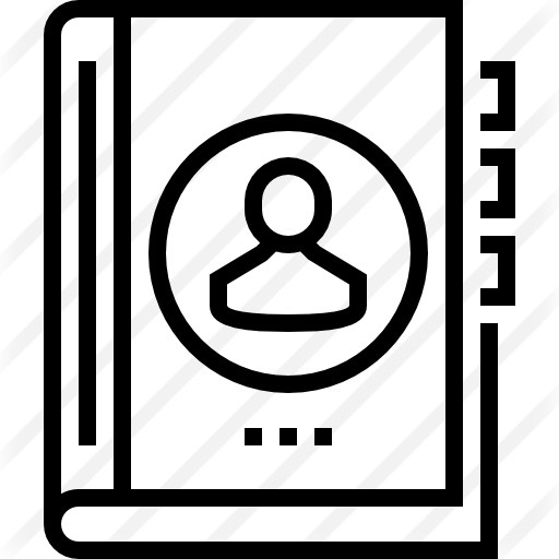 See more icon inspiration related to address book, communications, bookmark, notebook, business and agenda on Flaticon.