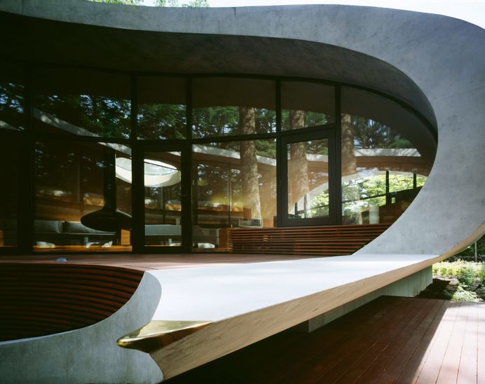 Shell House | Futuristic Forest Home by Artechnic