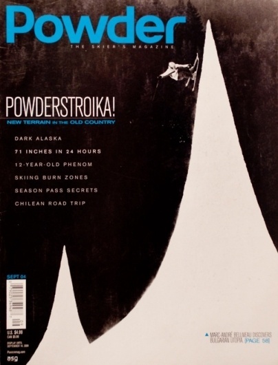Evan Wakelin's drawings and stuff #graphic #cover #logo #powder #magazine