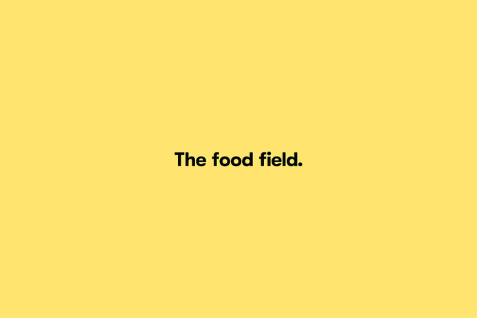 The Food Field store branding corporate design san pedro mexico by parametro studio business card minimal beautiful organic eat shop station