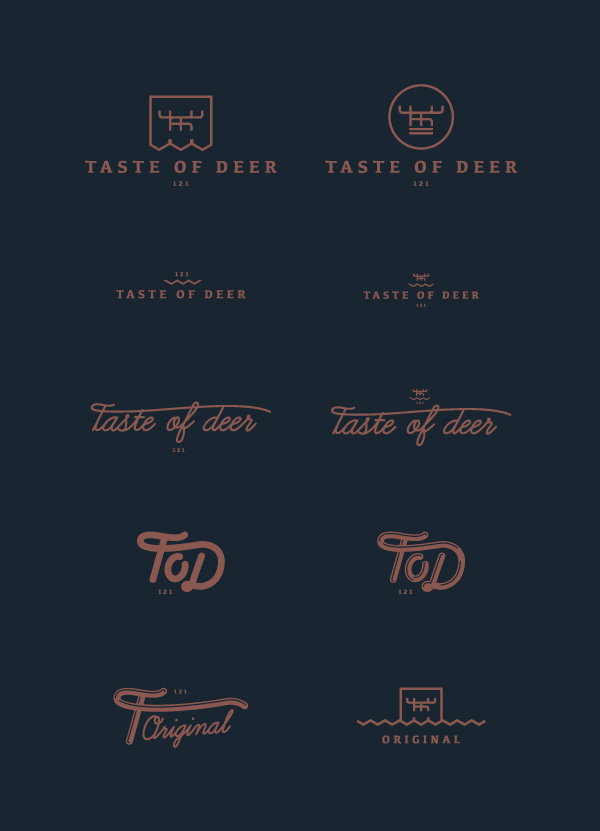 Taste of Deer #mark #deer #logo #taste #tod