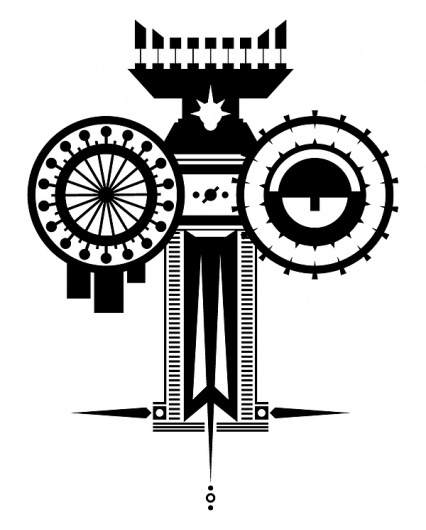 Vector Drawing on the Behance Network #flag #eye #eyes