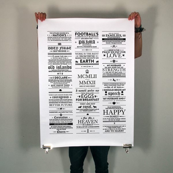 The Queen's Speech Poster #poster
