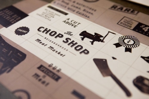 Leonel Toribio - Blog - Honest Don's and The ChopÂ Shop #branding #market #shop #print #brown #chop #paper
