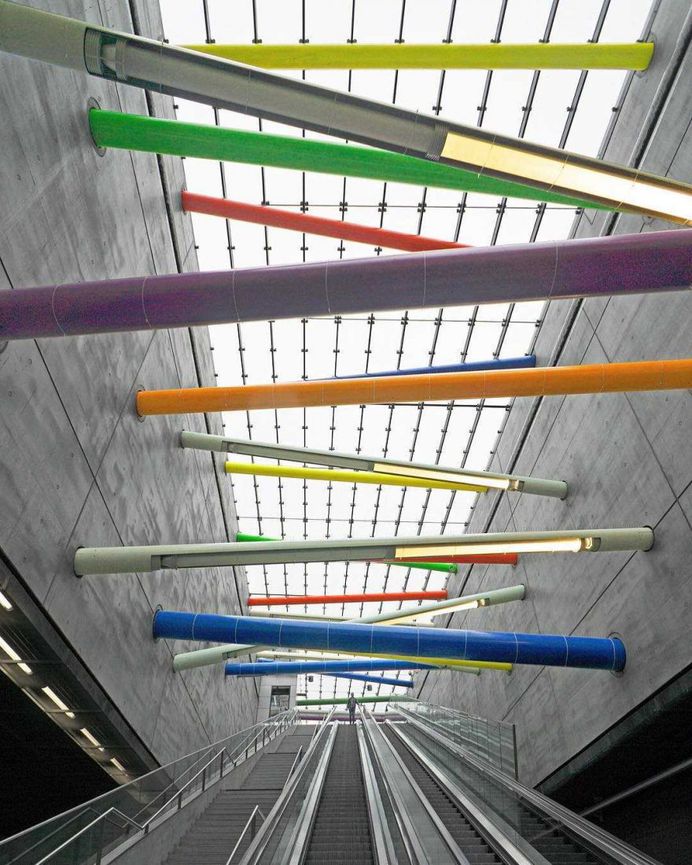 Colorful and Brilliant Architecture Photography by Yat Ng