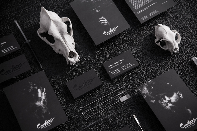 Confess Tattoo Studio on Behance