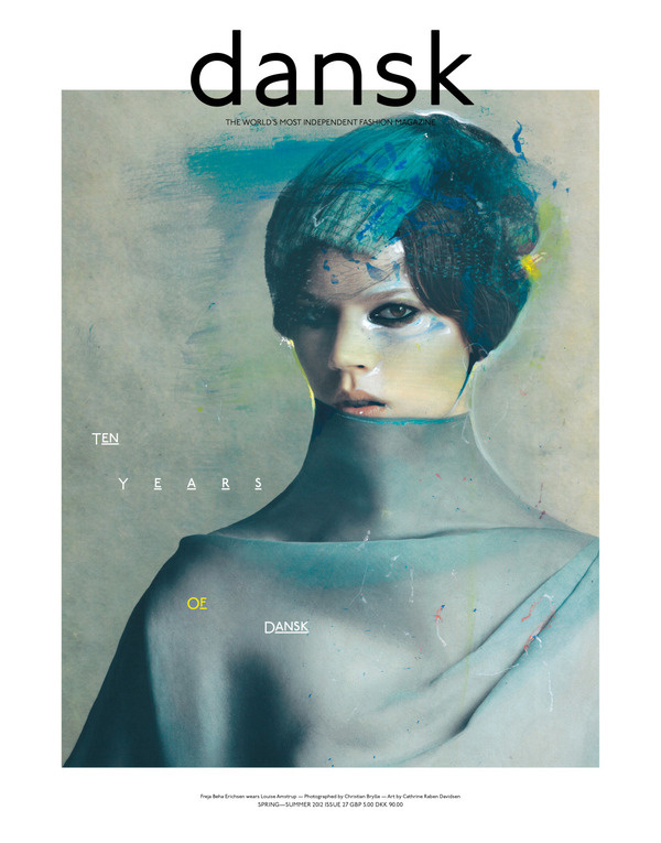 http://thenewexhibition.com/post/17700202029/freja beha erichsen by christian brylle #cover #magazine #dansk #publication
