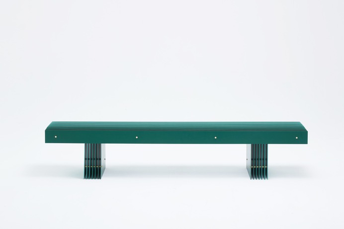 Grid Bench by Mario Tsai