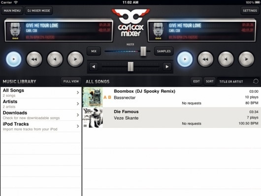 Category: Work » Jonas Eriksson #cox #carl #i #ux #ipad #design #ui #iphone #app #music