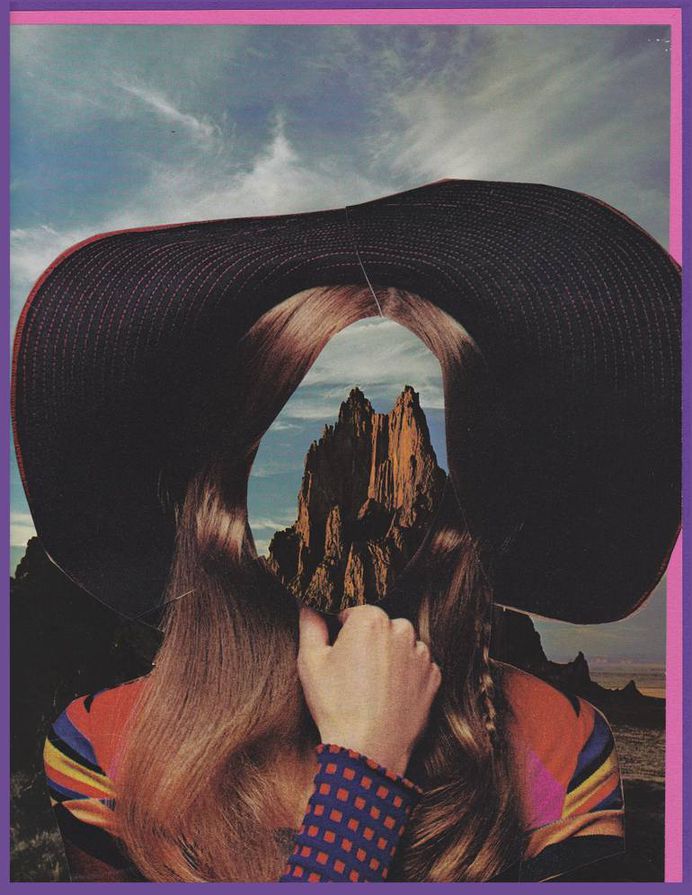 Saatchi Art Artist Eva Lake; Collage, “Anonymous Woman No. 74” #art