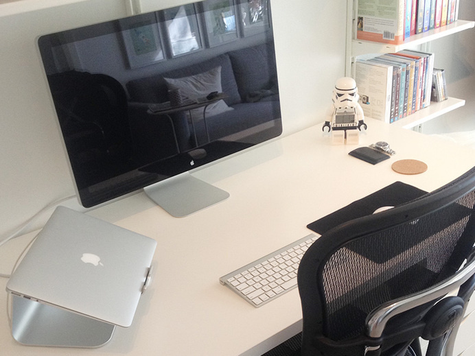 Design Workspace by Adham Dannaway #office #design #home #desk #workspace