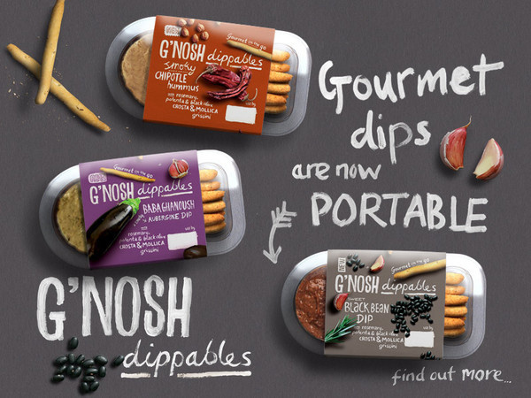 G'nosh - Gourmet dips without the fuss #website #single #page #scroll