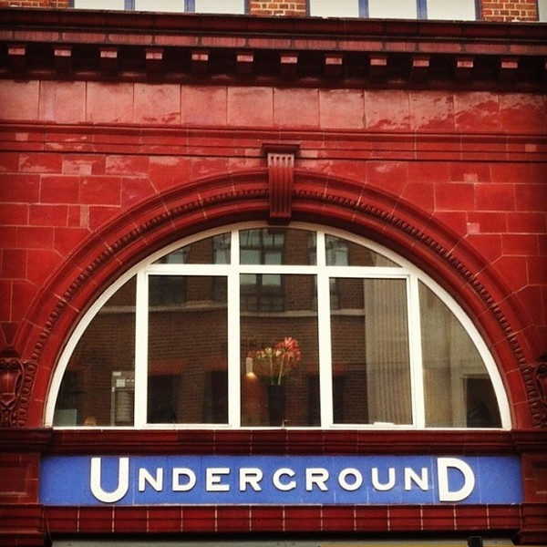 insta jo #underground #london #covent #garden #typography
