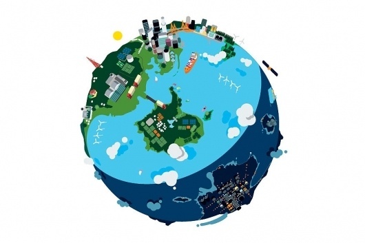 Nokia Sustainability Report | DesignStudio #nokia #branding #heystudio #designstudio #illustration