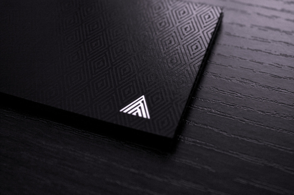 Business card design idea #311: Armarion #uv #business #card #print #screenprint #black #paper #cards #luxury