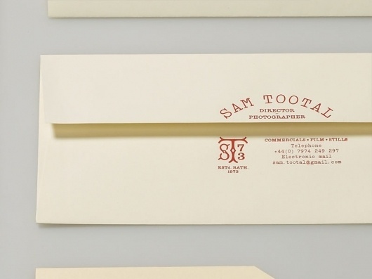 Manual - Sam Tootal #stationary #design #branding