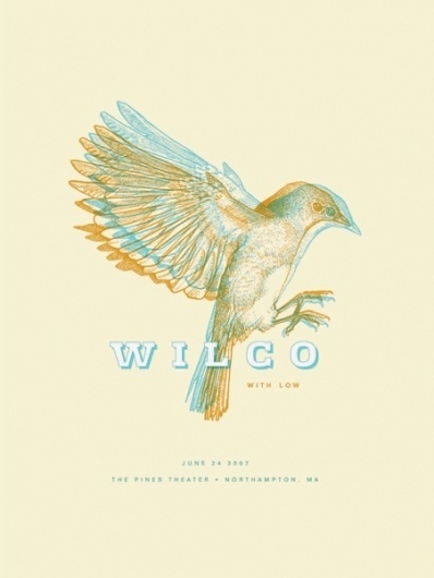 1291531260299641.jpg 451×600 pixels #wilco #poster #bird